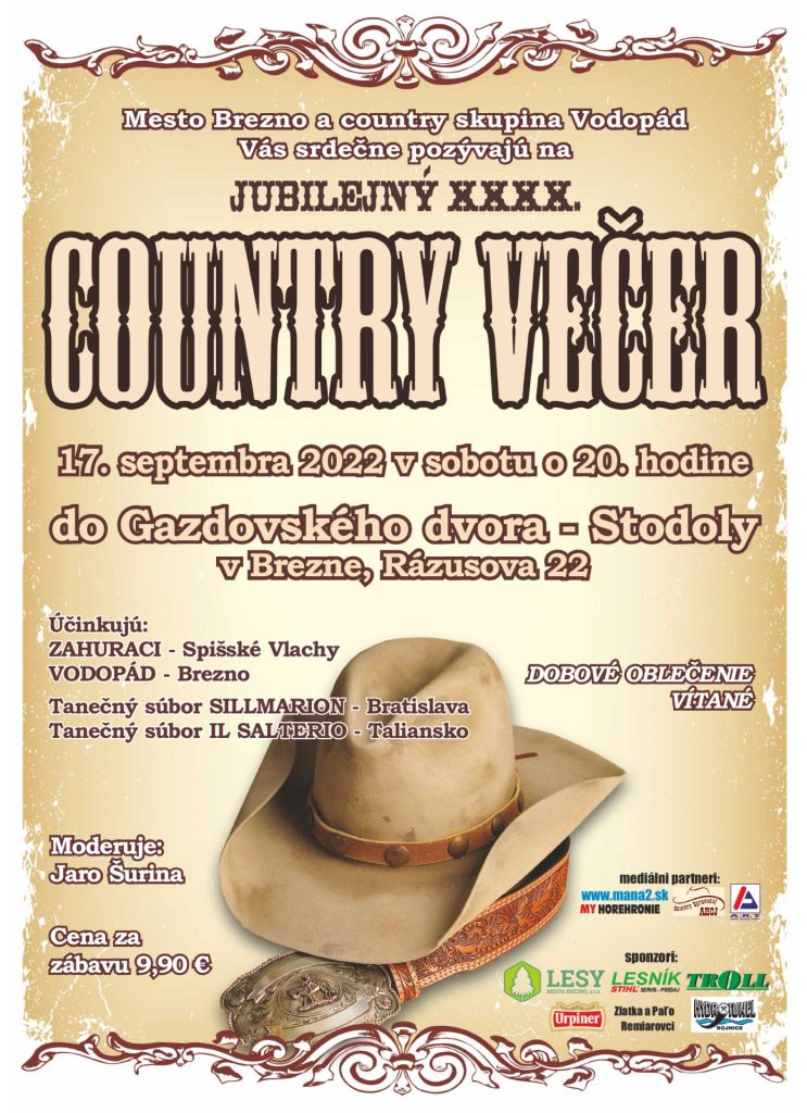 Jubilejny 40. Country Vecer